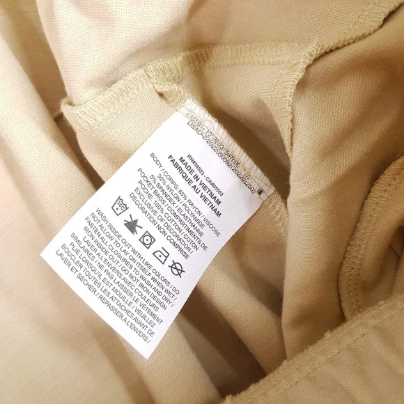 NIKE Slim Fit Taper Leg Tech Fleece Joggers Mens 3XL TALL Beige Tan